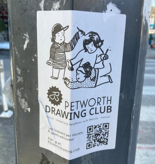 π Sketching Through Adversity : Birth of the Petworth Drawing Club