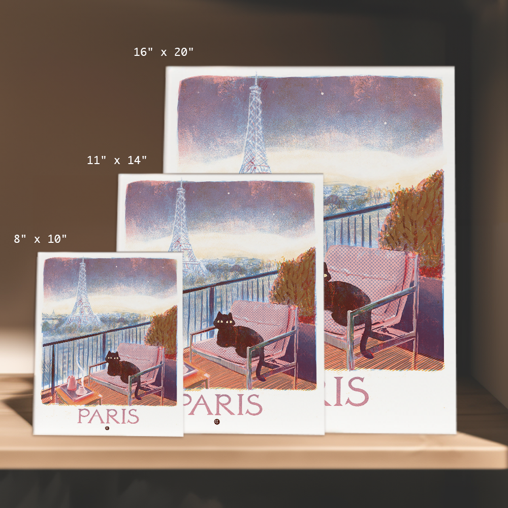 Paris With Cat