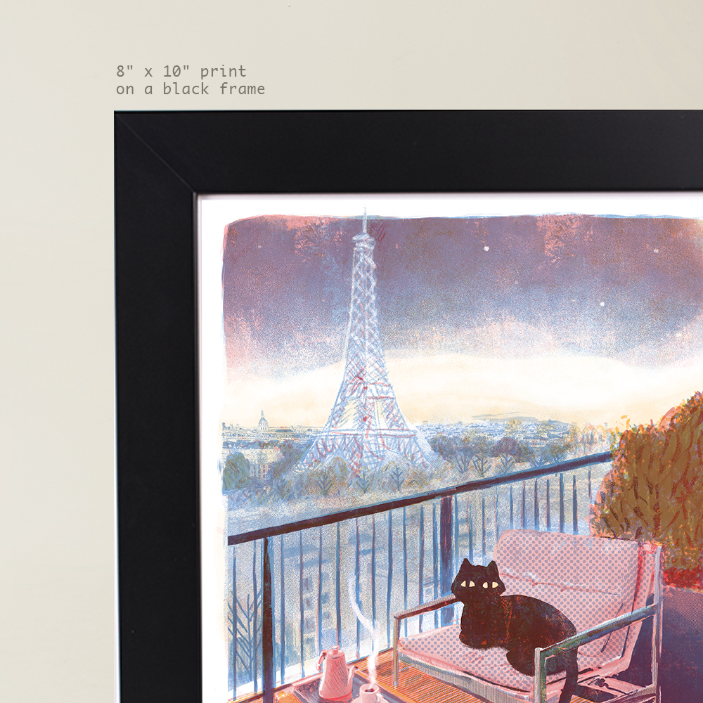 Paris With Cat