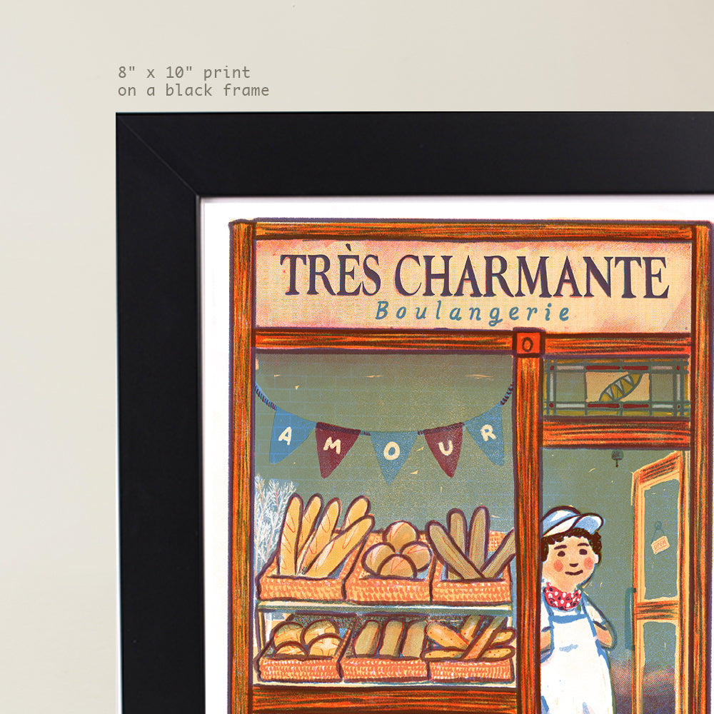 Boulangerie - Storefront Illustration