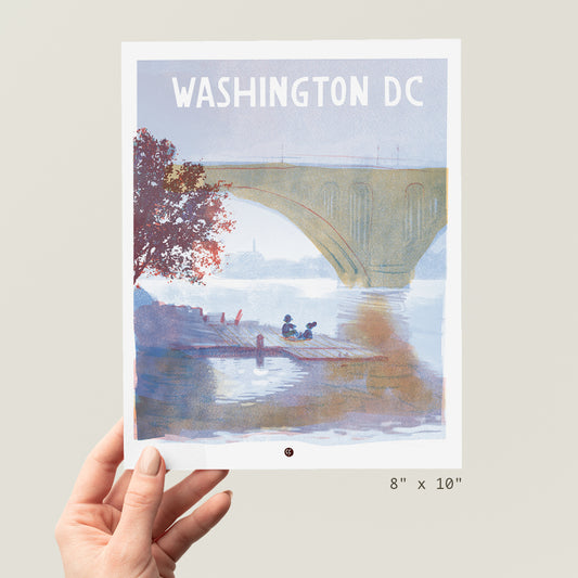 River Scene (Key Bridge) - Washington DC