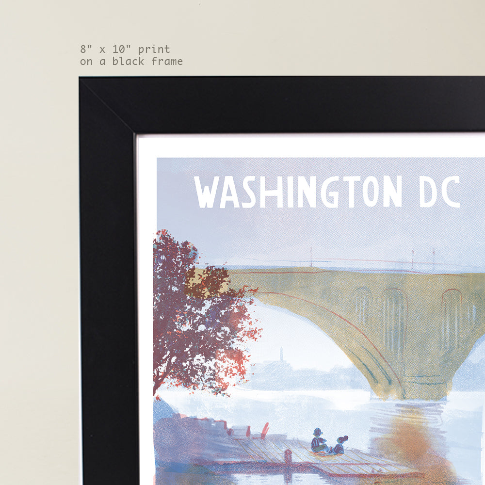River Scene (Key Bridge) - Washington DC