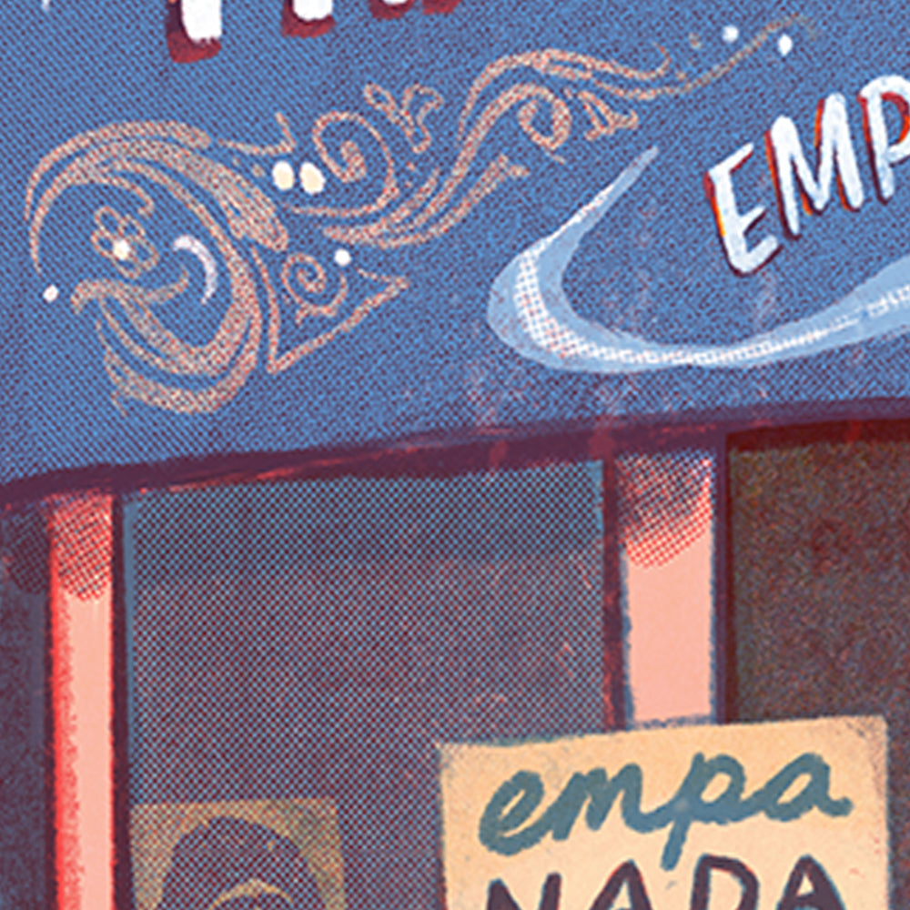 Empanada Shop - Storefront Illustration