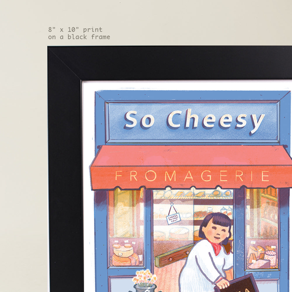 Fromagerie - Storefront Illustration