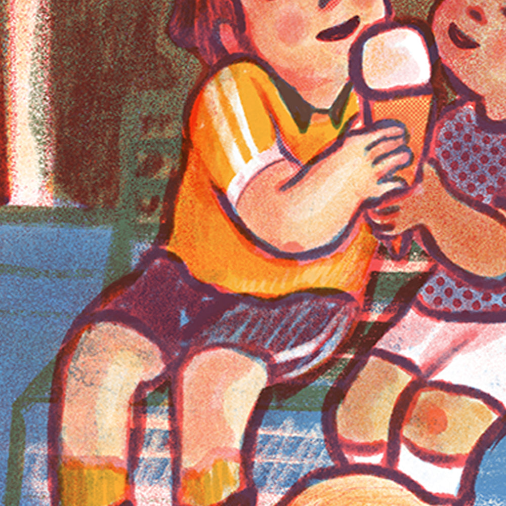Gelateria - Storefront Illustration
