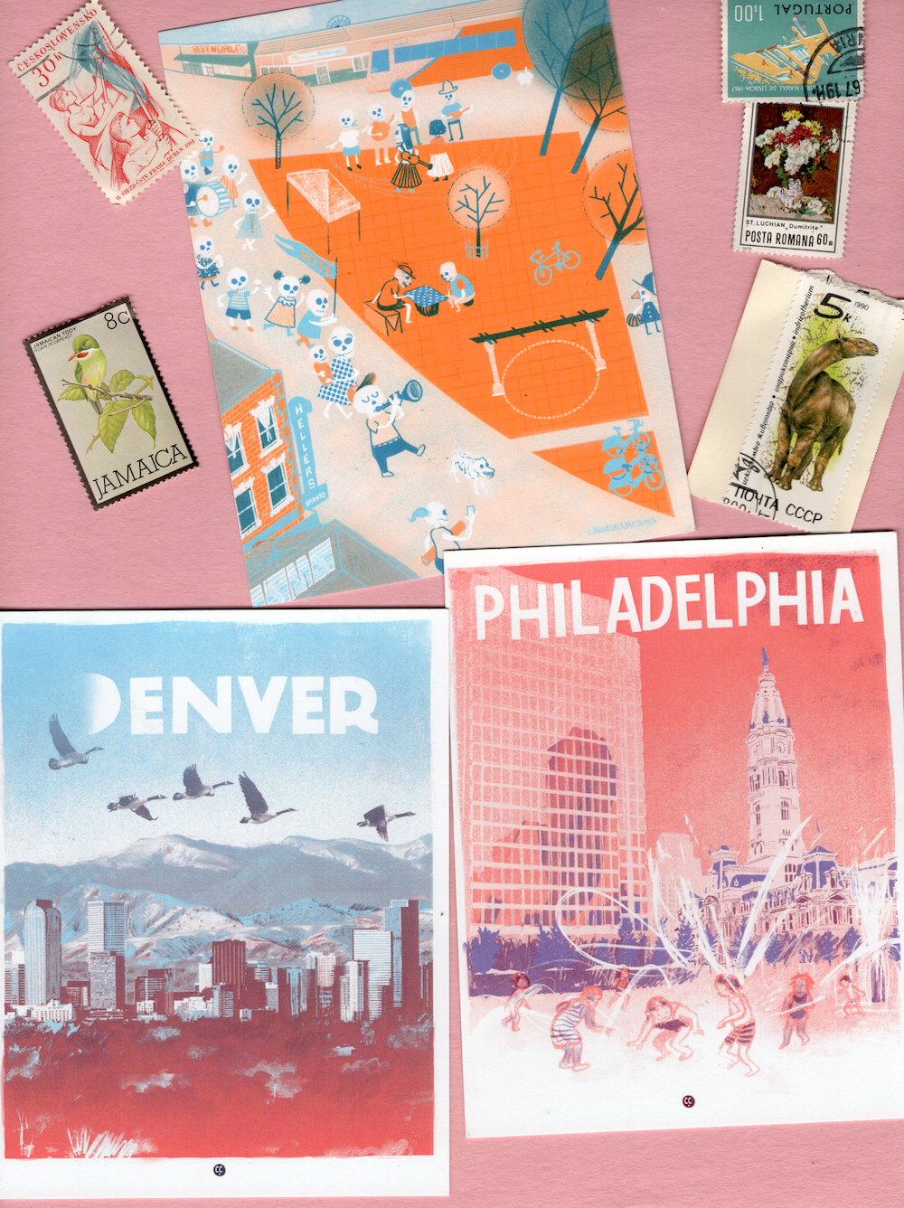 Stationery Travels Postcard Club Subscription