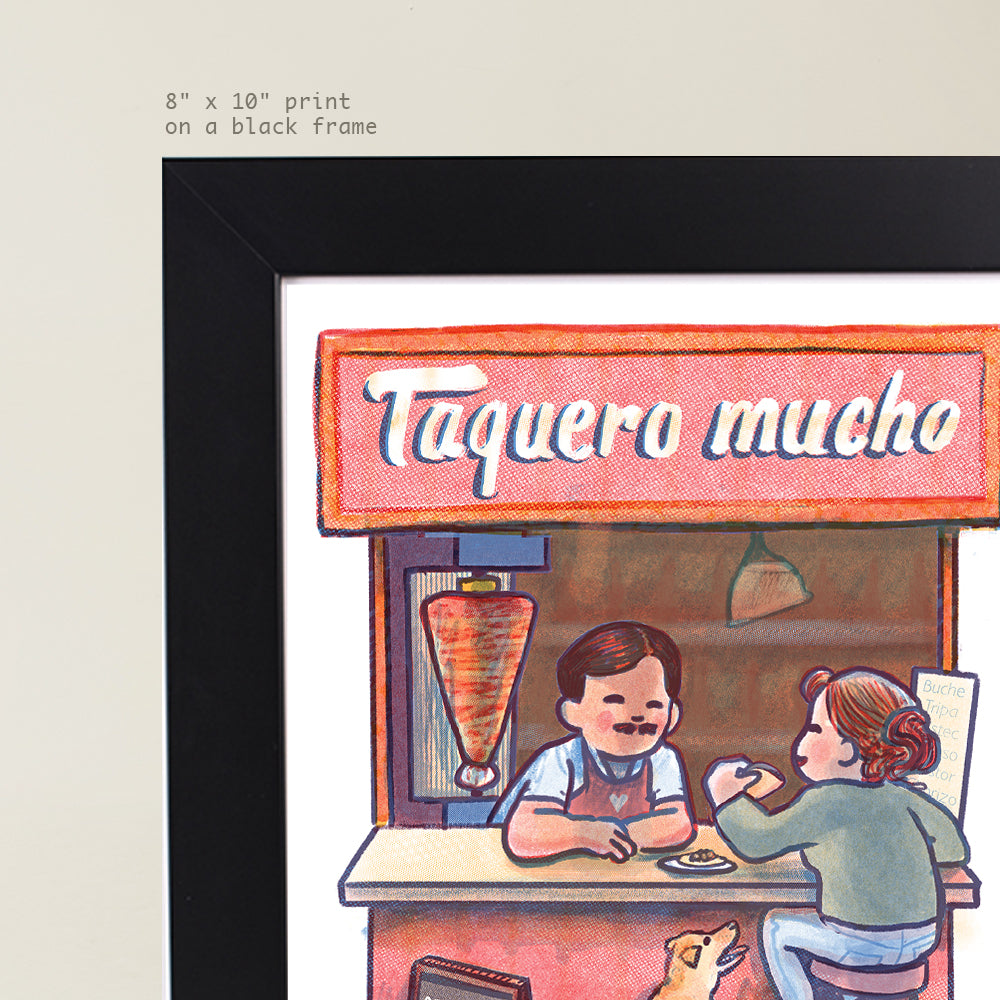 TaquerÃa - Storefront Illustration