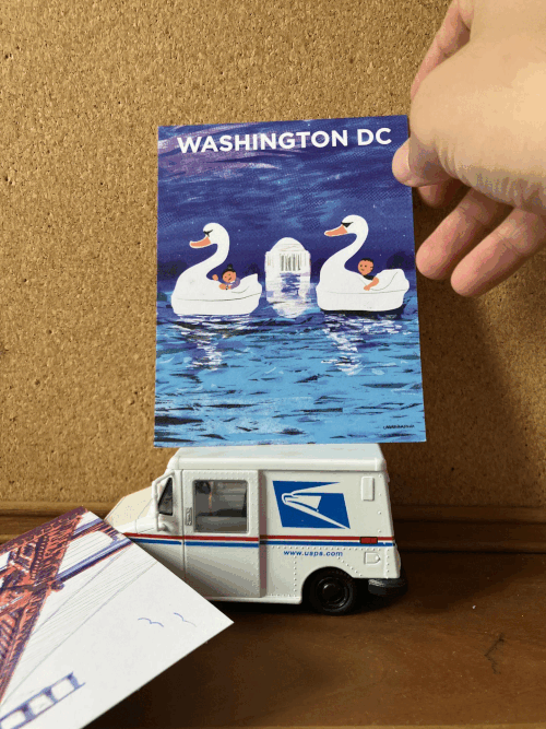 Stationery Travels Postcard Club Subscription