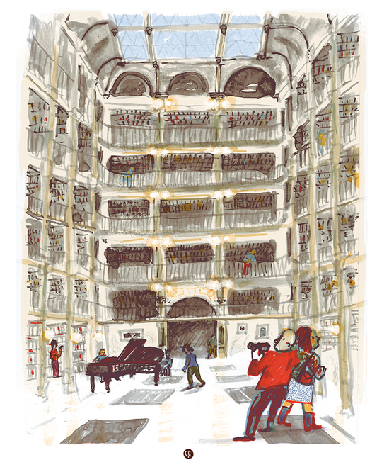 George Peabody Library - Baltimore