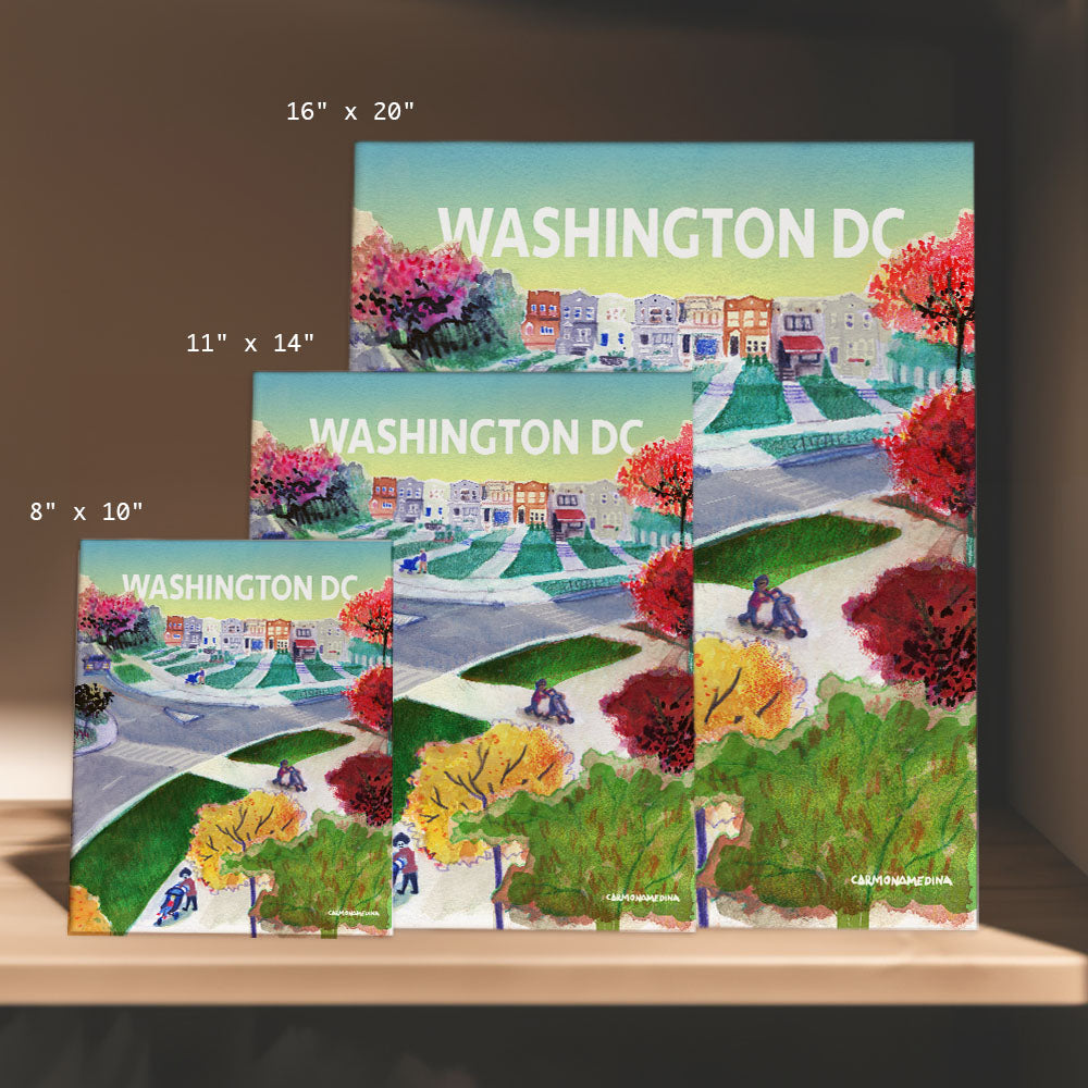 a set of three washington dc greeting cards