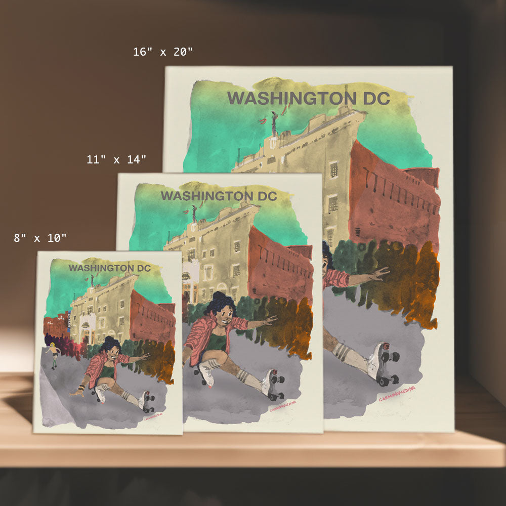 a set of three washington dc greeting cards