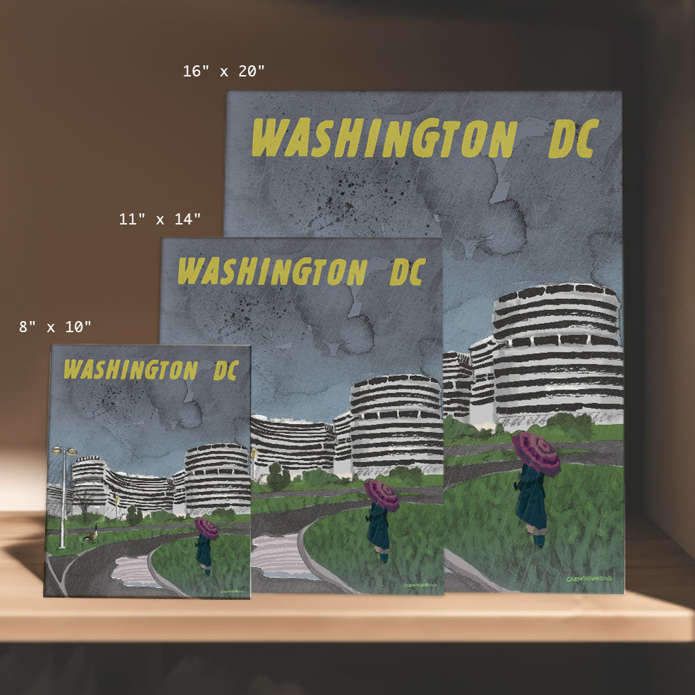 a set of three washington dc greeting cards