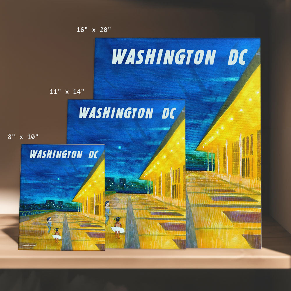 a set of three washington dc greeting cards