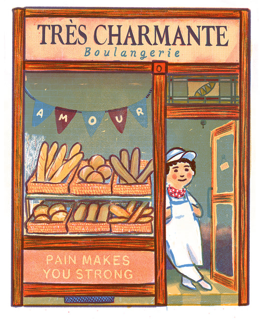 Boulangerie - Storefront Illustration