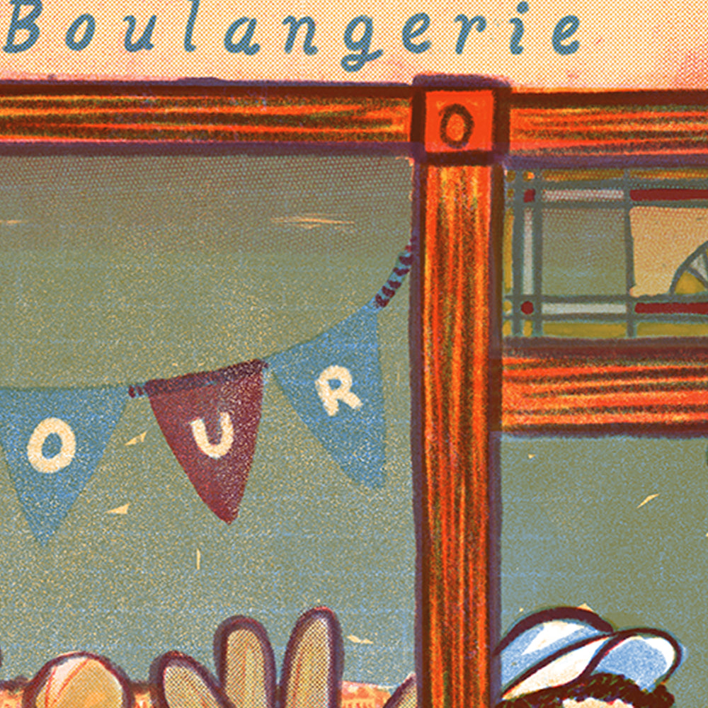 Boulangerie - Storefront Illustration