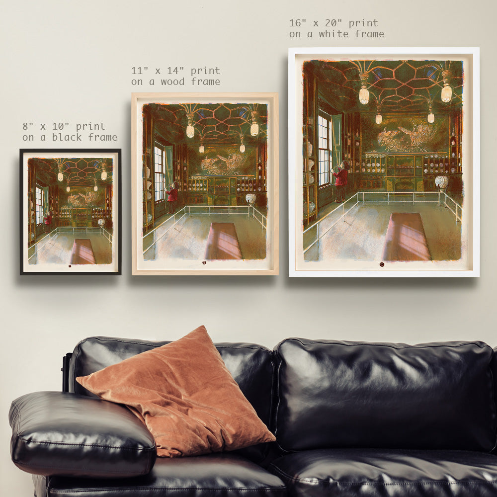 The Peacock Room - Freer Gallery of Art - Washington DC prints