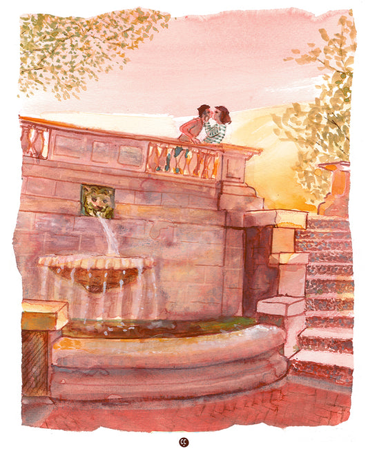 Kalorama Spanish Steps Kiss 