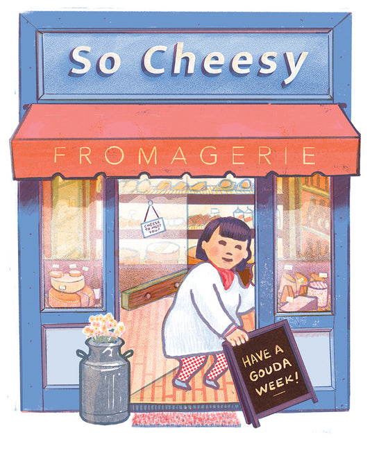 Fromagerie - Storefront Illustration