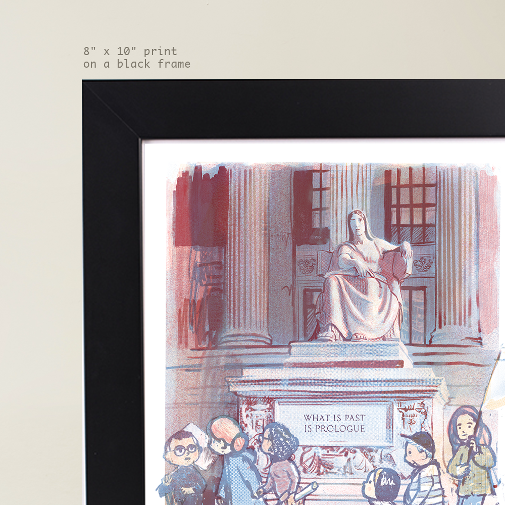 Future, Statue at the National Archives
