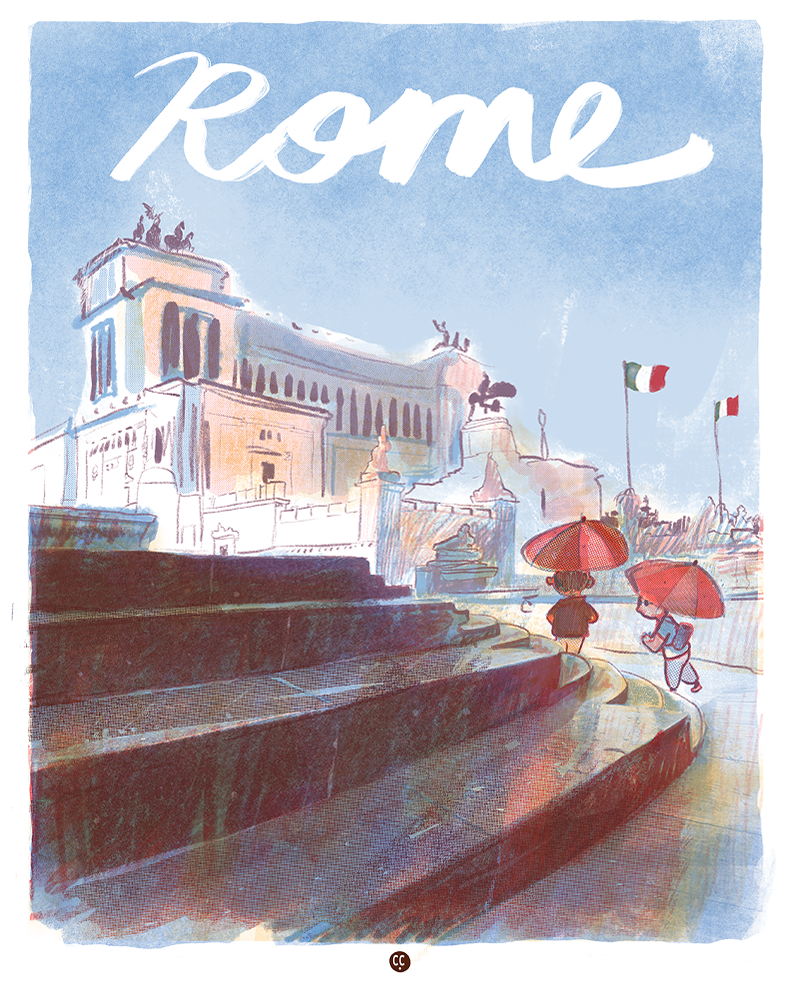 Rome -  Vittoriano, Palazzo Venezia