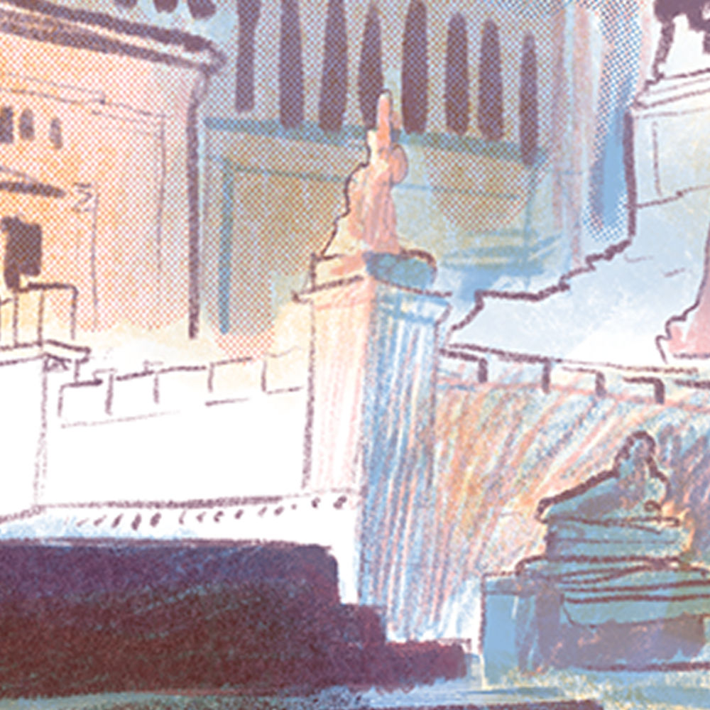 Rome -  Vittoriano, Palazzo Venezia